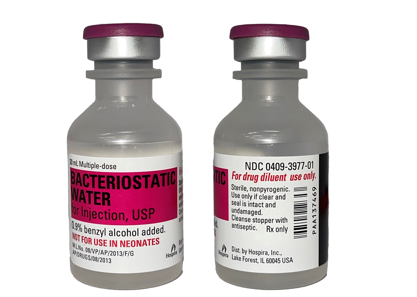 BACTERIOSTATIC WATER 30ml