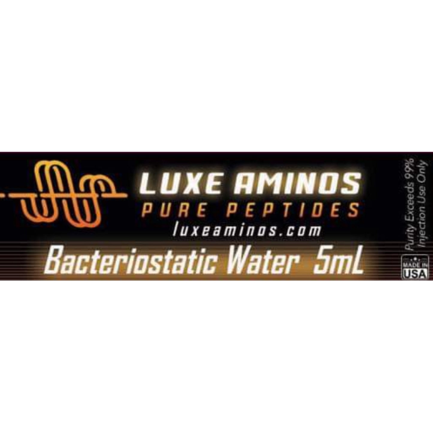 BACTERIOSTATIC WATER 5ml