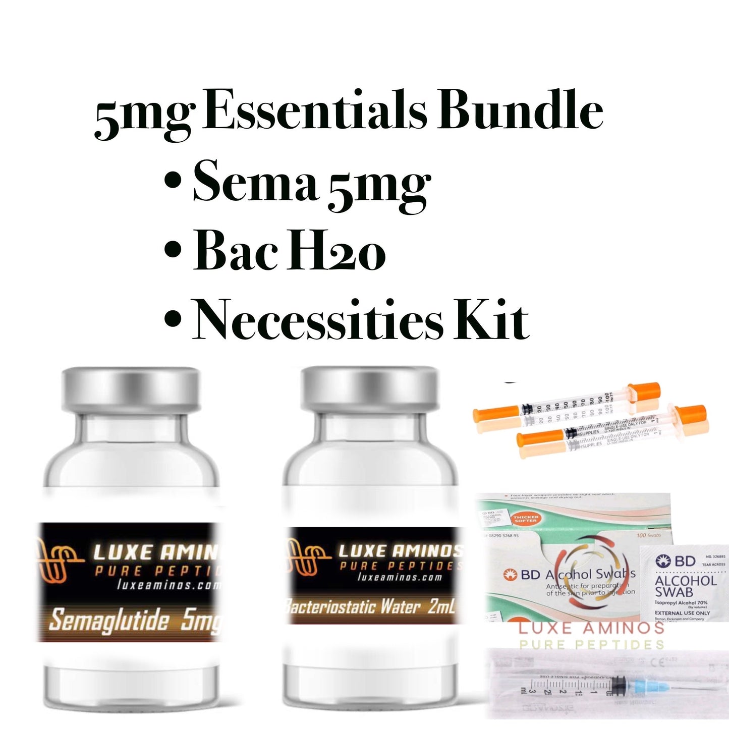 SEMAPEPTIDE 5mg Essential Bundle!